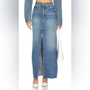 Favorite DaughterTHE SADIE MAXI SKIRT high rise a-line maxi skirt
Camden size 29